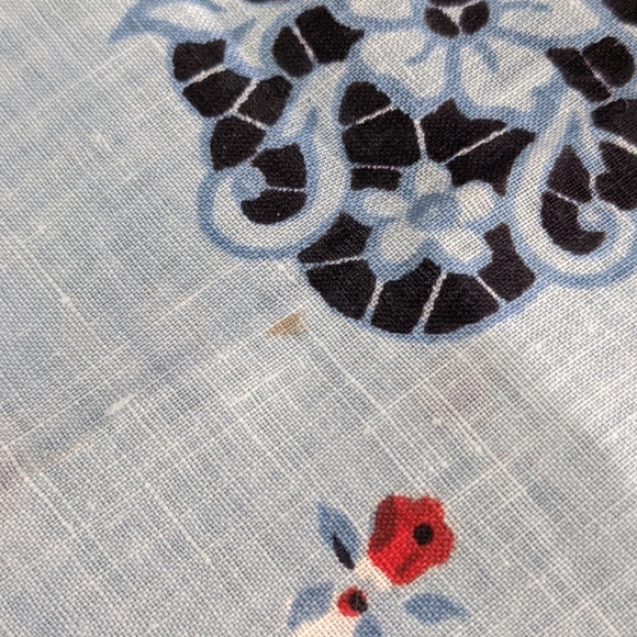 NWT Vintage Pure Linen Unused Kimball Hankie - Picture 8 of 8